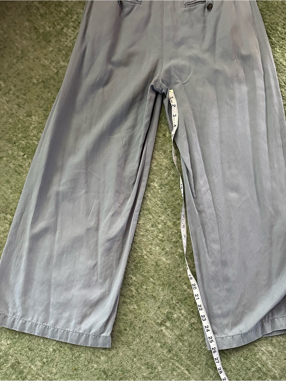MADEWELL Harlow Best Selling Wide-Leg Trouser. Side Seam & Back Pockets - Picture 8 of 15